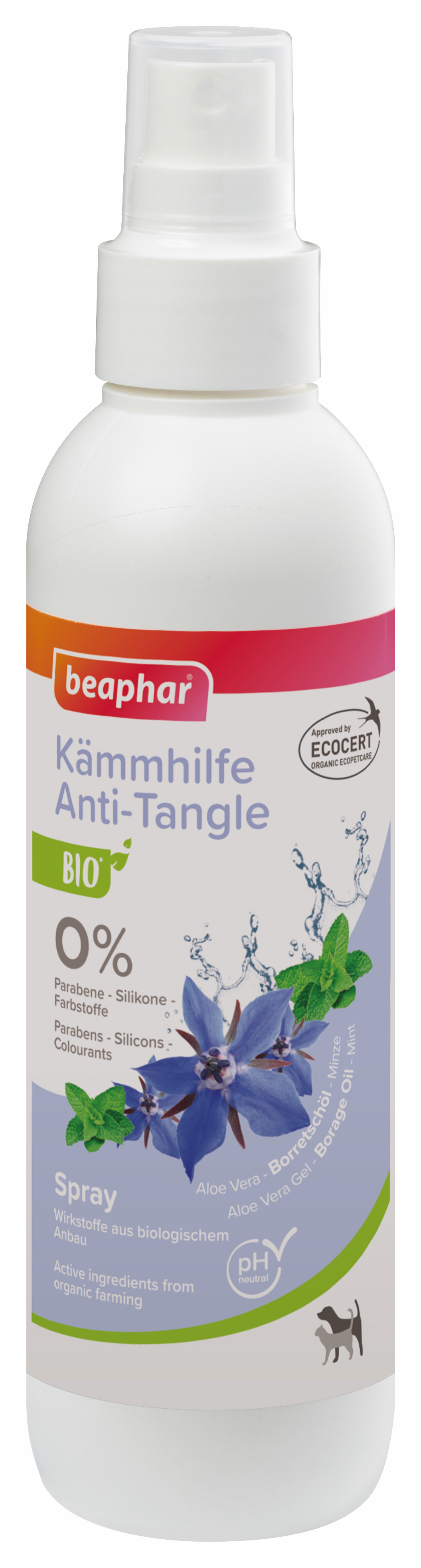 Bio Cosmetic Detangling Dog & Cat Spray 200 ml