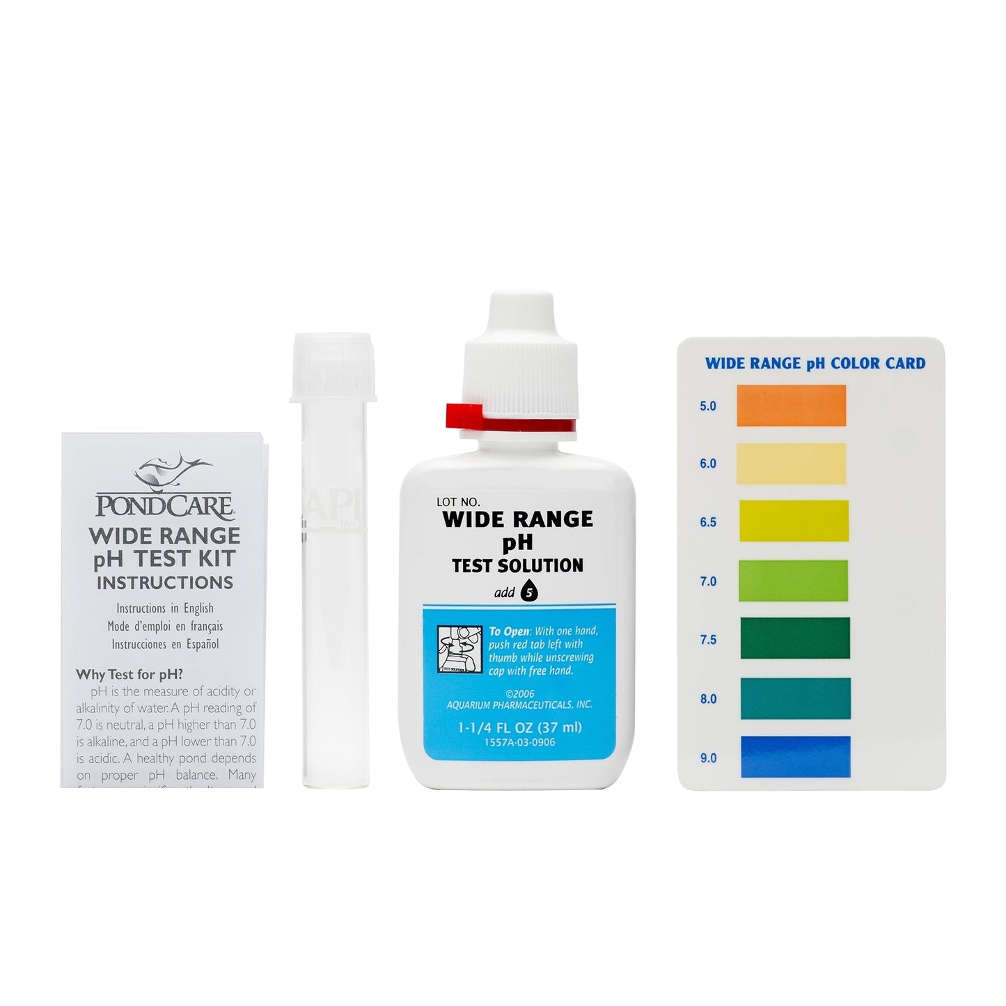 API Pond Wide Range pH Test Kit