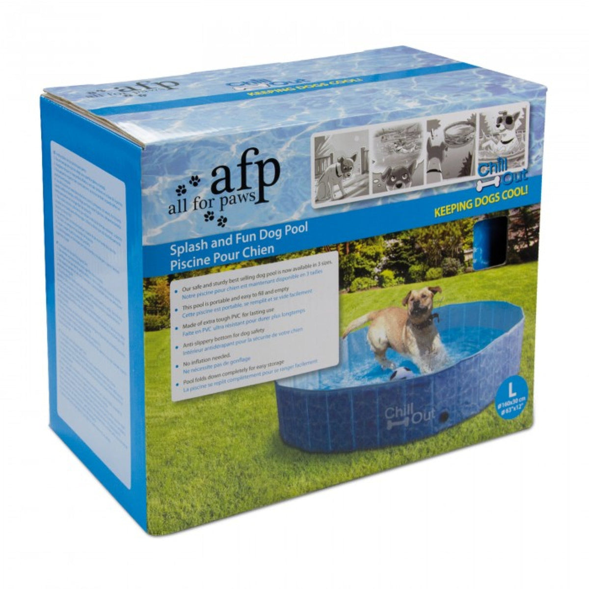 Chill Out Splash & Fun Dog Pool Large