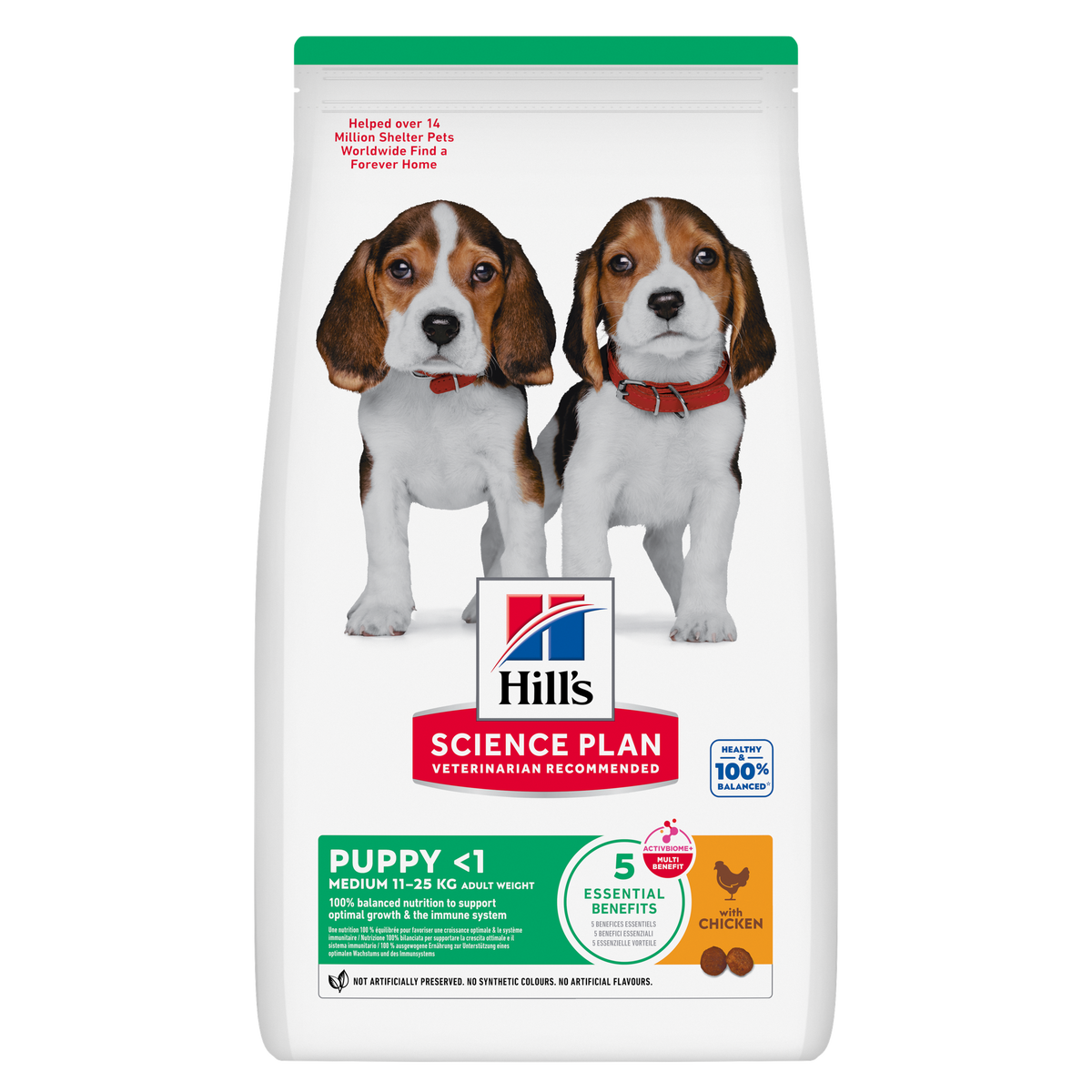 Hill’s Science Plan Medium Puppy Food With Chicken (2.5kg)