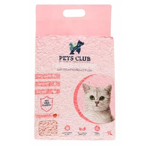PETS CLUB SOYA BEAN CLUMPING CAT LITTER