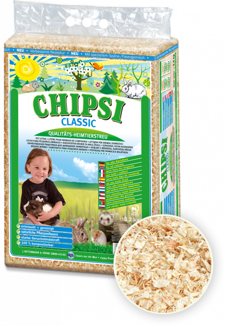 Chipsi Classic Small Animal Litter 1KG/NA