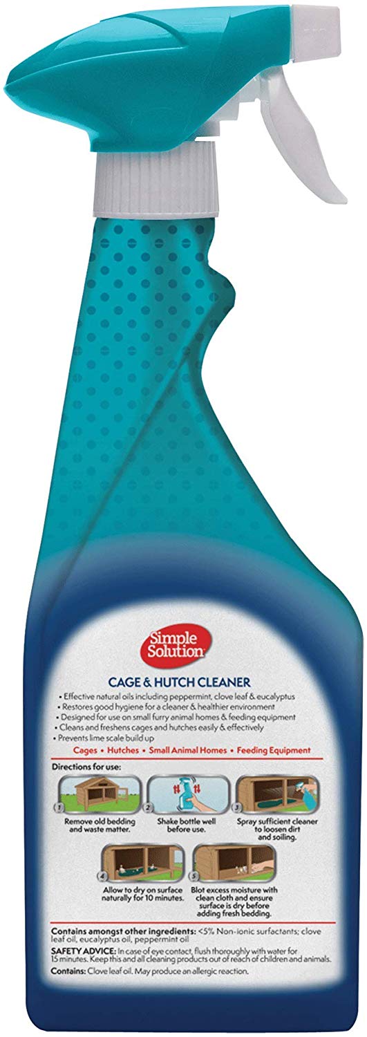 Cage & Hutch Natural Anti-Bacterial Cleaner - 500 ml
