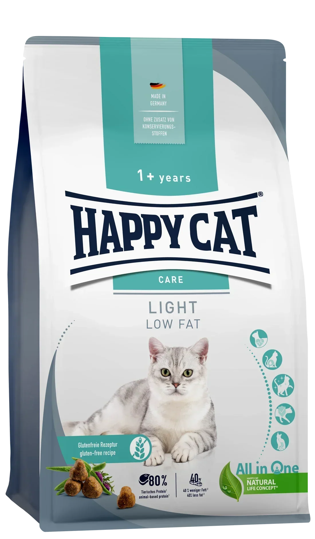 Happy Cat Sensitive Adult Light 1.3 KG