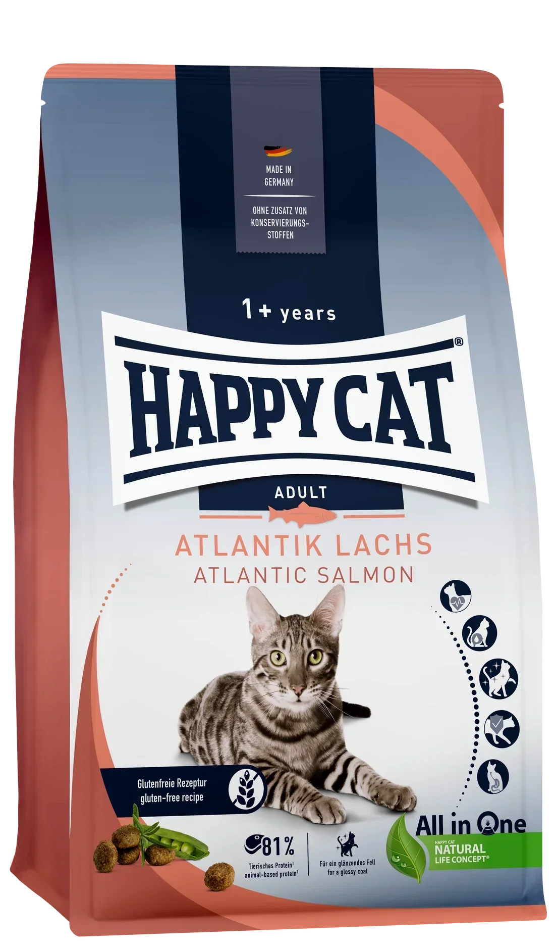 Happy Cat Culinary Atlantic Lachs Salmon 1.3 kg