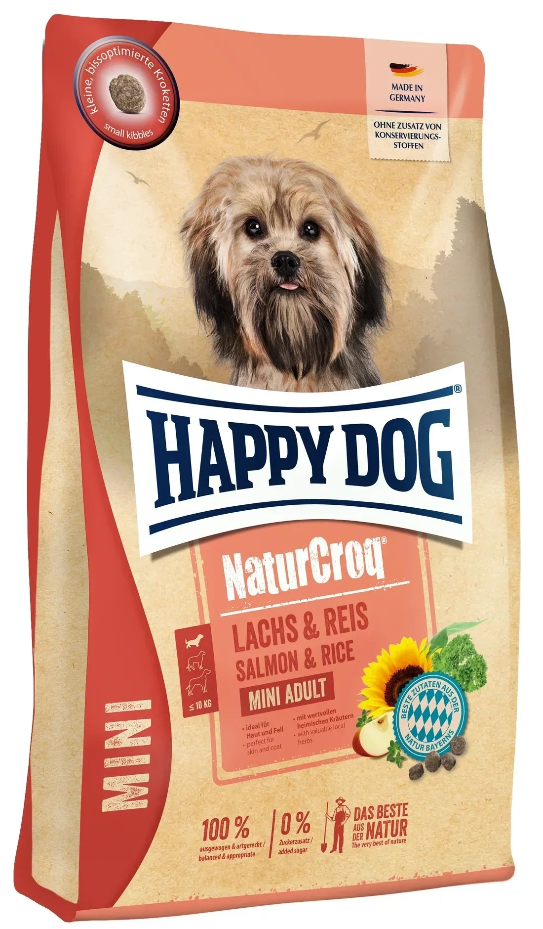 Happy Dog NaturCroq Mini Lachs & Reis (Salmon & Rice) 0.8 KG