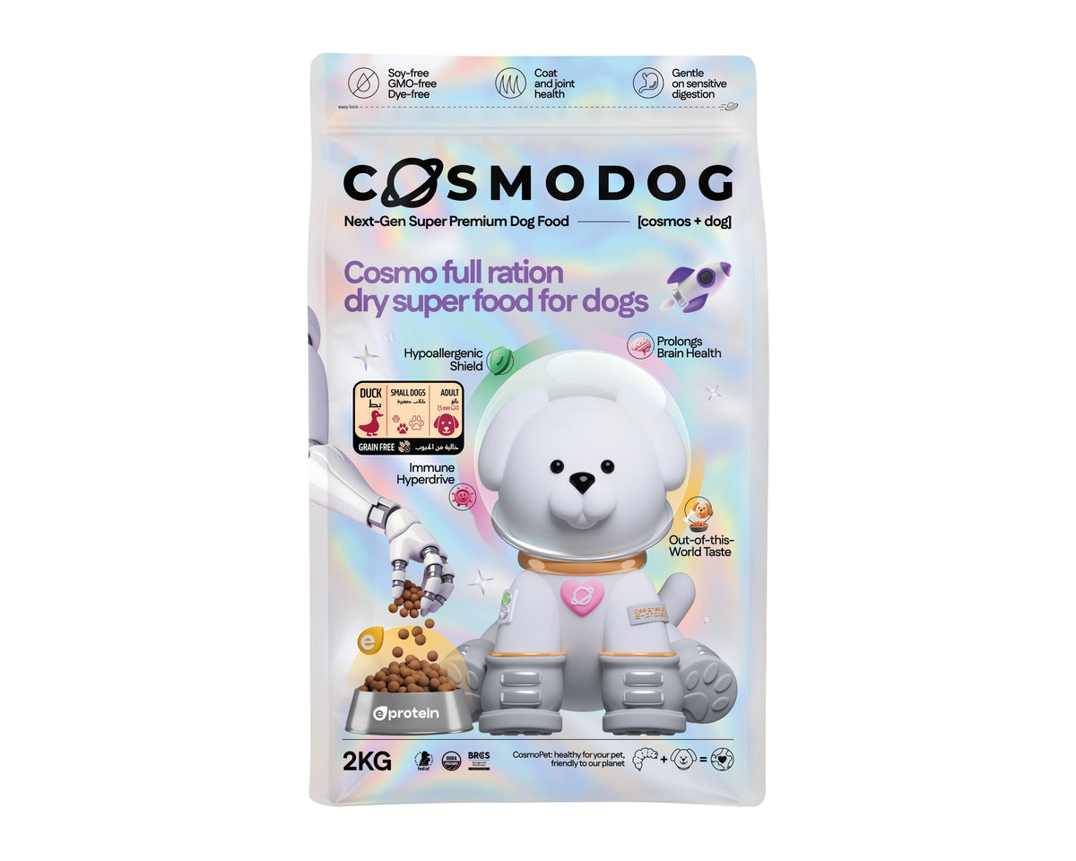 Cosmodog Dry Food Duck Grain Free Small breed 2 KG