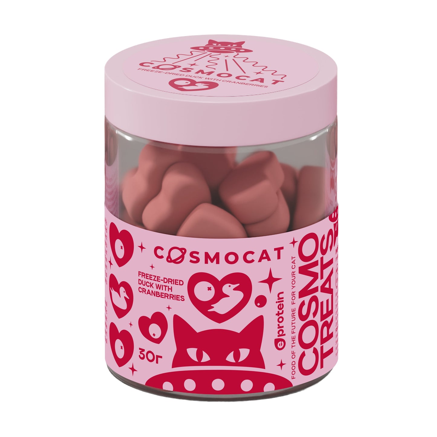 Cosmocat Freeze Dried Treats Duck with Cranberrries 30 G