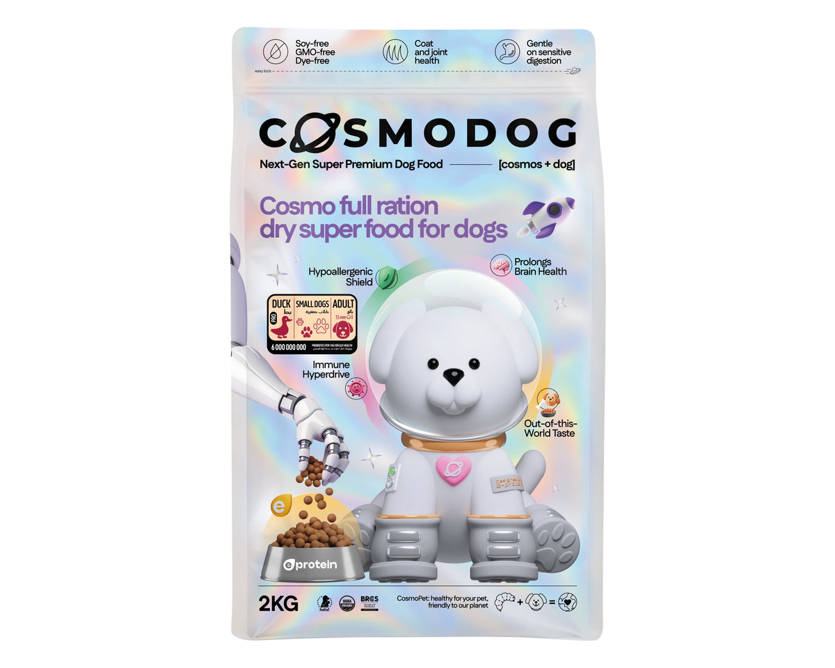 Cosmodog Dry Food Duck Probiotics Small breed 2 KG