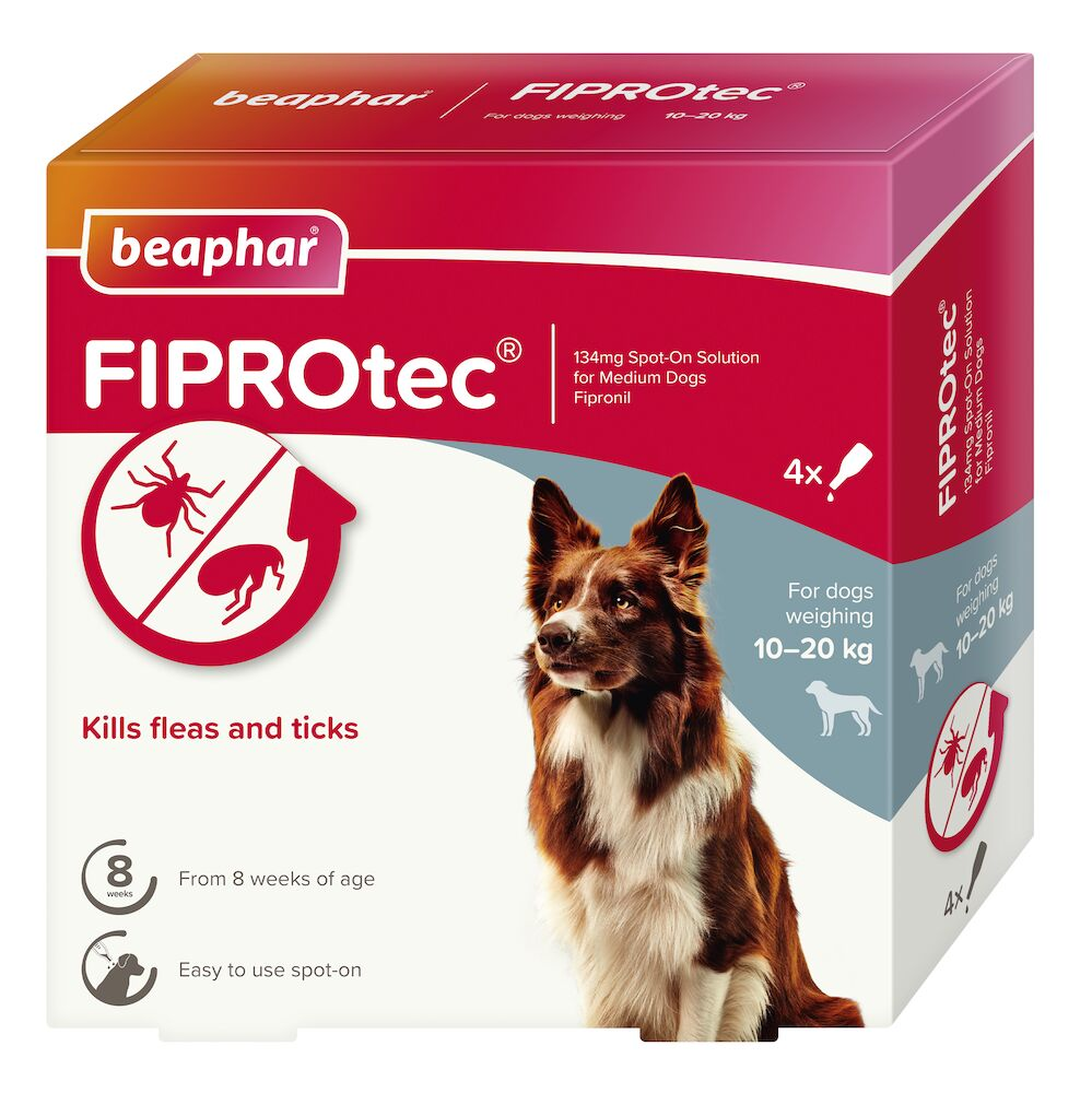 Fiprotec for Medium Dog 4 Pipettes