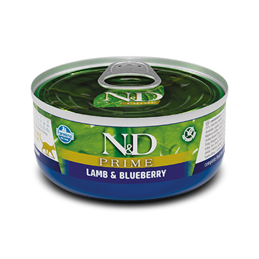 Farmina N&D Cat Prime Lamb & Bluberry 80g