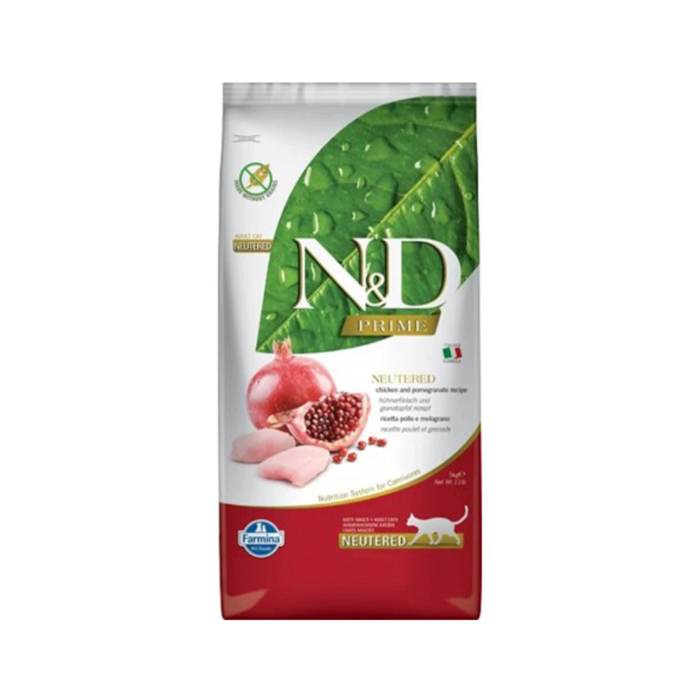 Farmina N&D Chicken&Pomegrante Neutered Cat 5Kg