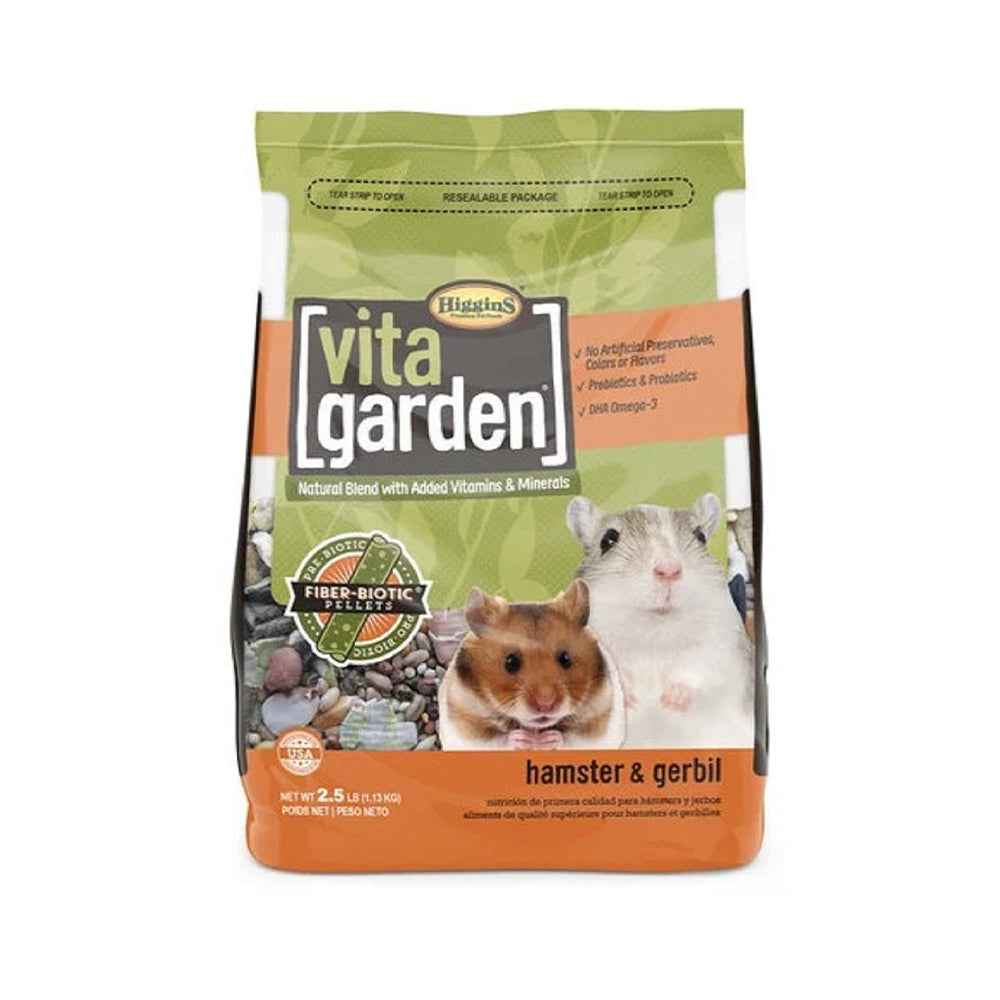 Higgins Vita Garden Hamster & Gerbil 2.5 Lbs