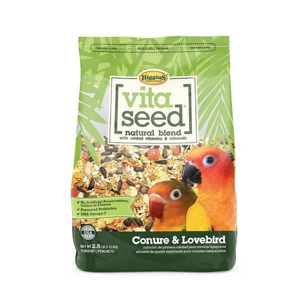 Higgins Vita Seed Conure/Lovebird 2.5Lbs