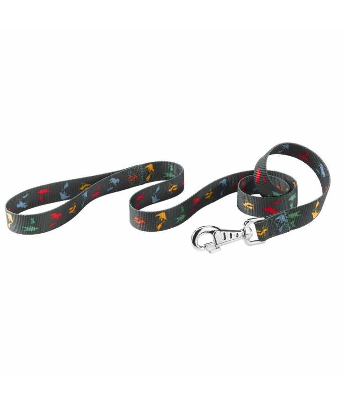 Ferplast Nylon Dog Lead Black - 25 mm x L 120 cm