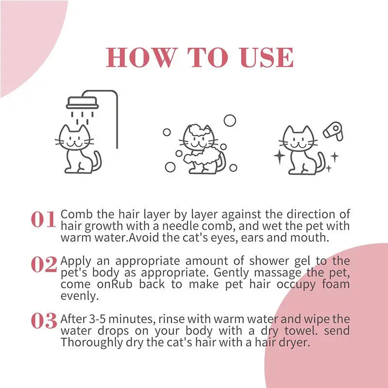 Bioline Long Hair Shampoo Cat-250ml