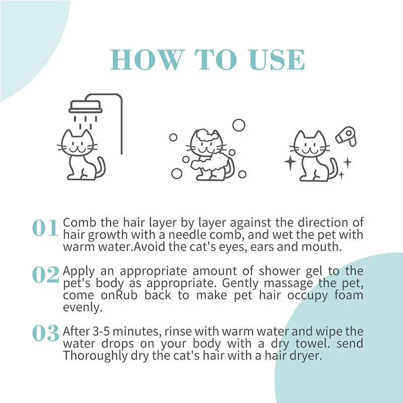 Bioline White Coat Shampoo For Cat-200ml