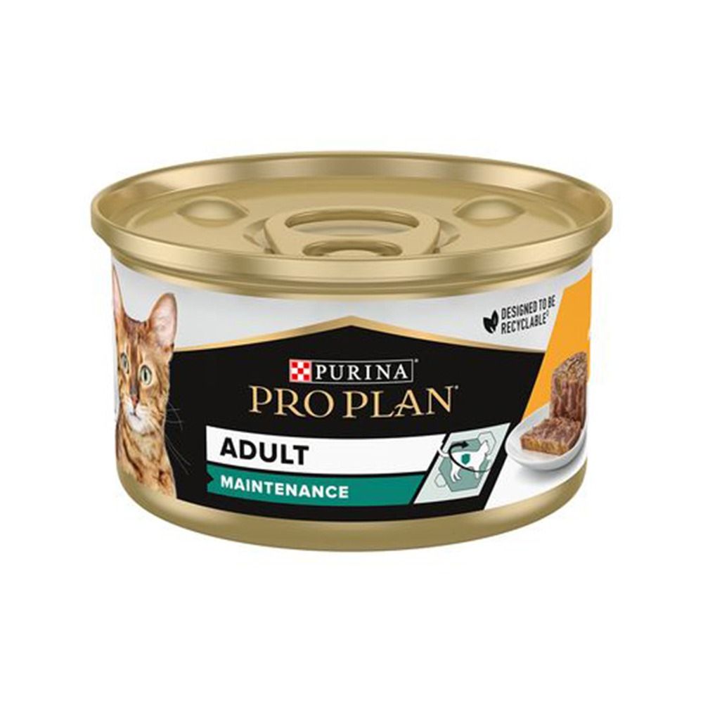 Pro Plan Adult Maintenance Terrine Rich in Chicken Canned Cat Food - 85 g