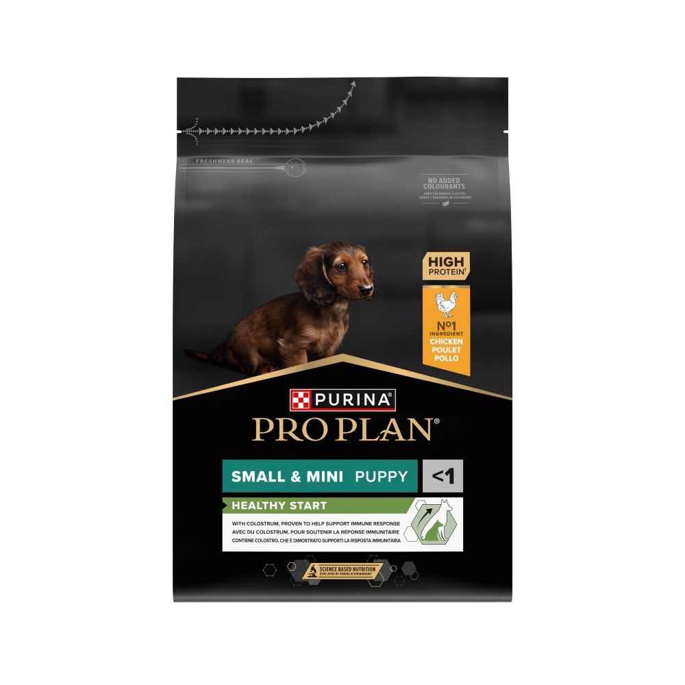 Purina Pro Plan Healthy Start Small and Mini Puppy with Chicken Dry Dog Food - 3 Kg