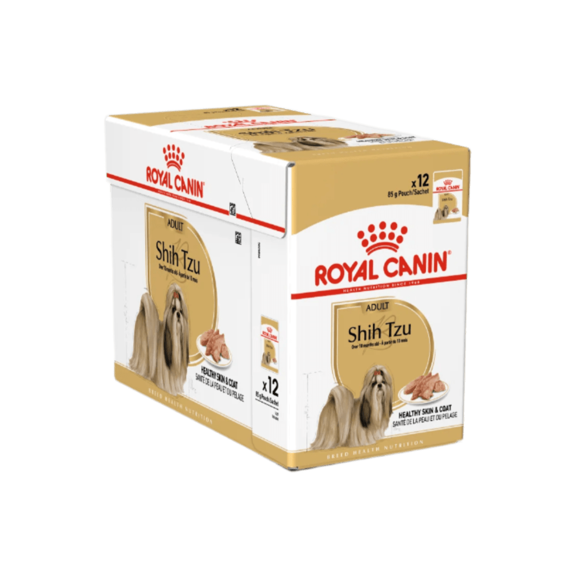 Royal Canin Breed Health Nutrition Shih Tzu (Wet Food - Pouches) 12 x 85 g