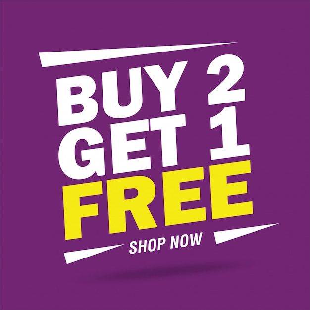 Buy 1 Get 1