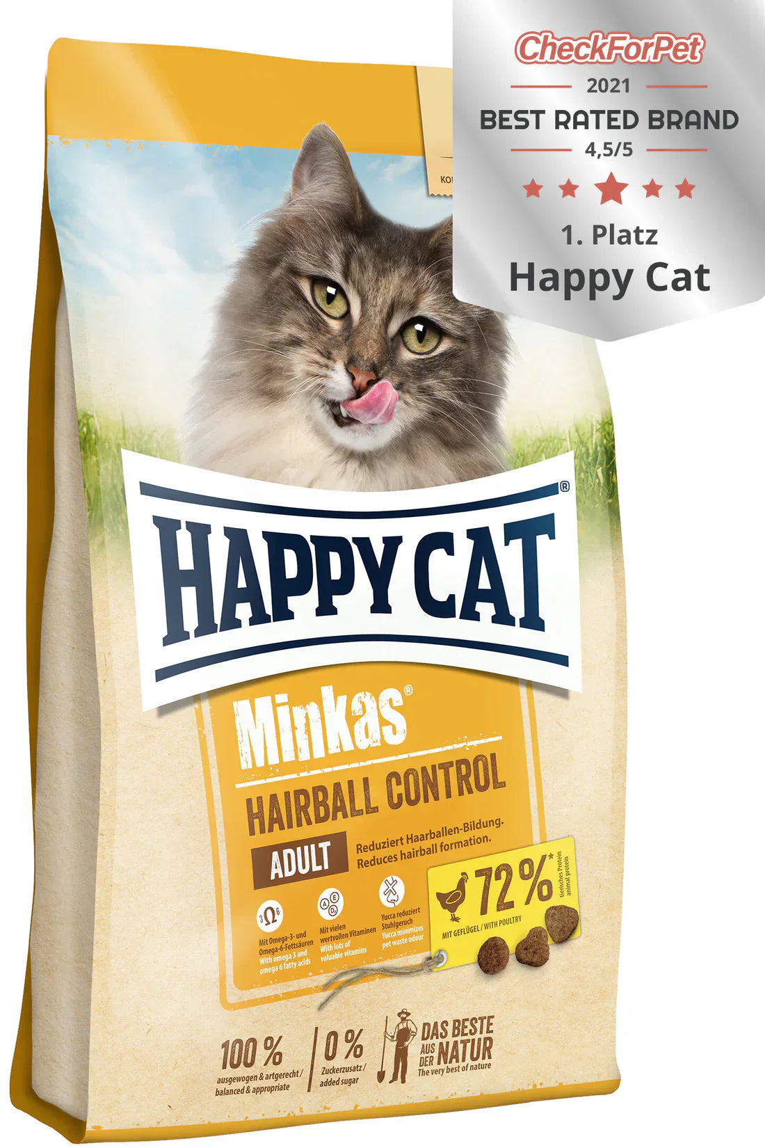 Happy Cat Minkas Hairball Control 4 kg