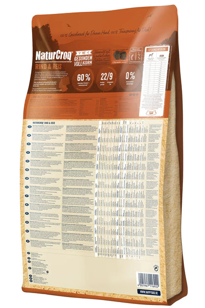 Happy Dog NaturCroq Beef & Rice 4 KG