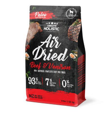 Absolute Holistic Air Dried Diet Beef & Venison Dry Dog Food - 1KG