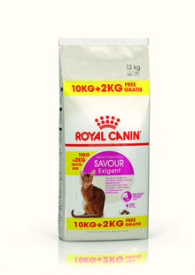 Royal Canin Feline Health Nutrition Savour Exigent 10 kg + 2 kg Free