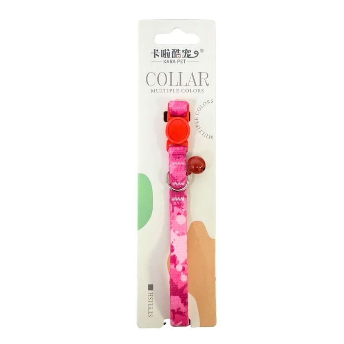 Cozy Paws Safe Cat Collar With Bell -25cm-Gradient Print