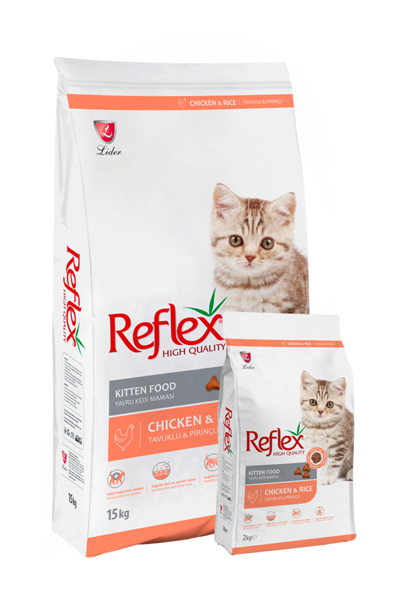 Reflex Kitten Food Chicken and Rice 15 Kg