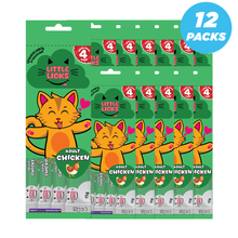 Smudges Little Licks Chicken Creamy Bisque Treats for Adult Cat 4 x 15g- Pack of 12