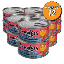 Smudges Adult Cat Tuna Flakes With Sea Bream in Soft Jelly 80g Pack of 12