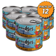 Smudges Adult Cat Tuna with White Fish in Gravy 80g Pack of 12