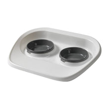 Moderna Tidy Diner Mess-proof double diner feeder 2x 300 ml
