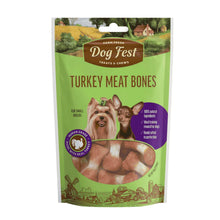 Dog Fest Bone Treats with Turkey for Small Breed Dogs 55gm