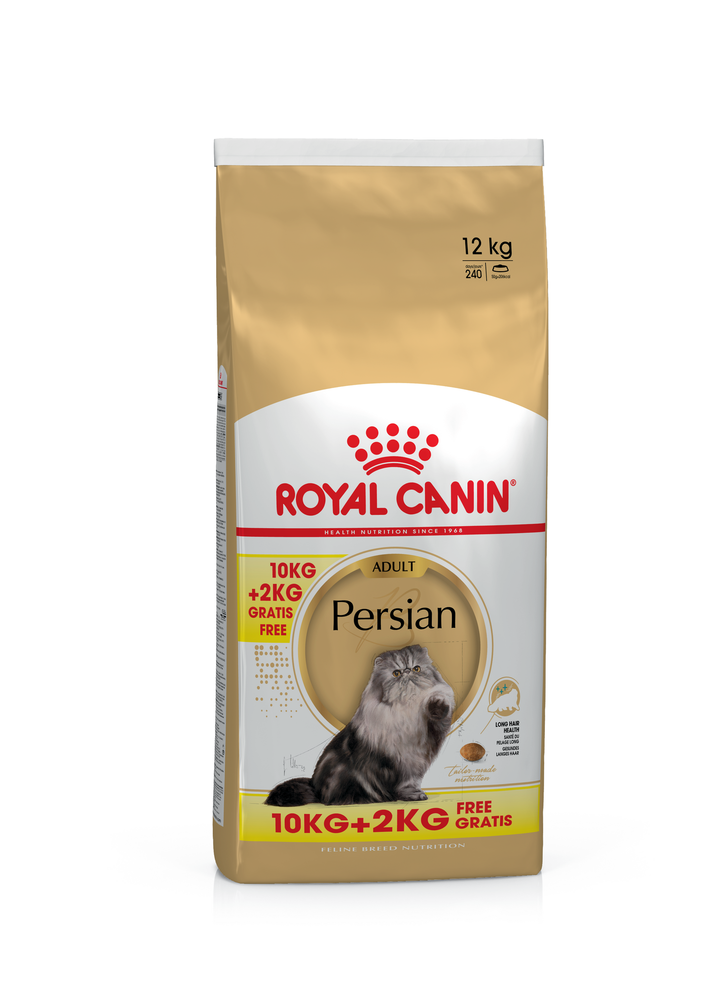 Royal Canin Feline Breed Nutrition Persian 10 kg + 2 kg