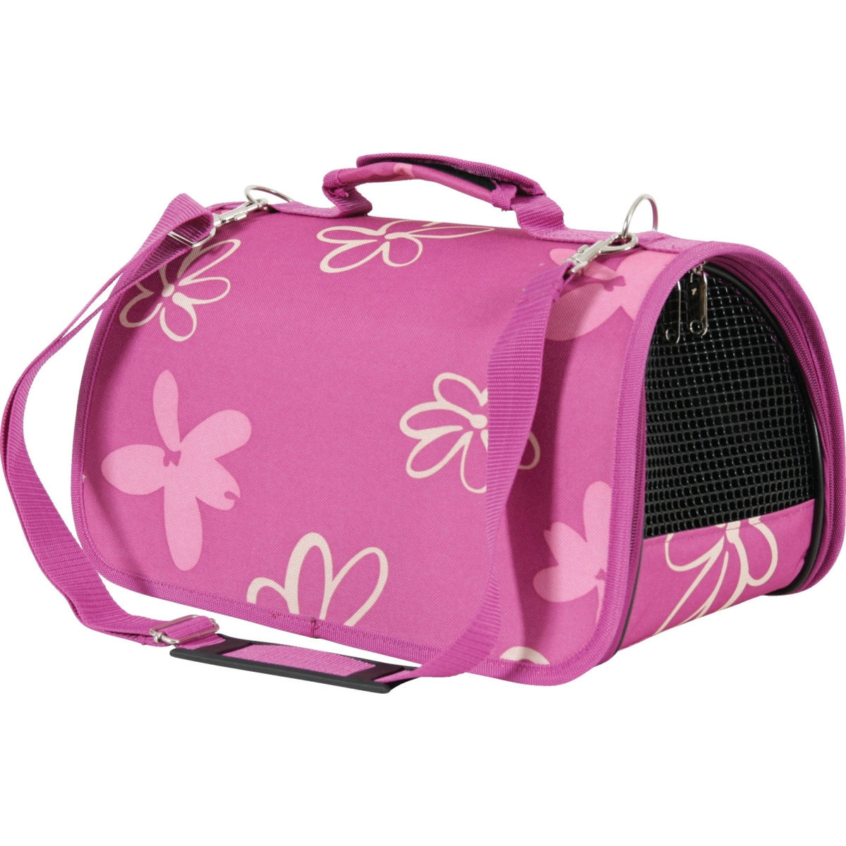 Pet Carrier Flower Plum, Medium