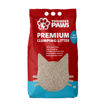 Thunder Paws Advance Care Baby Powder Clumping Cat Litter 10L