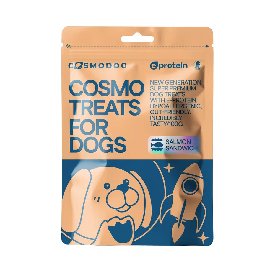 Cosmodog -Salmon Sandwiches -doypack 100g