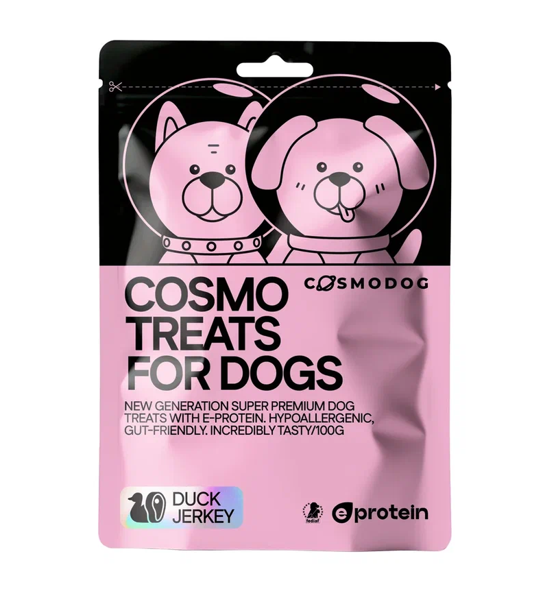 Cosmodog -Duck Jerky - doypack 100g