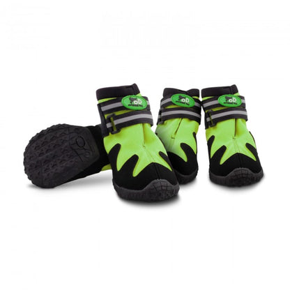 Outdoor Dog Shoes Green XLarge, 7 cm