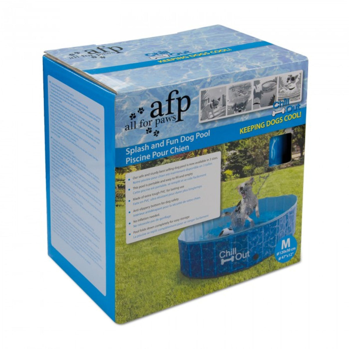 Chill Out Splash & Fun Dog Pool Medium