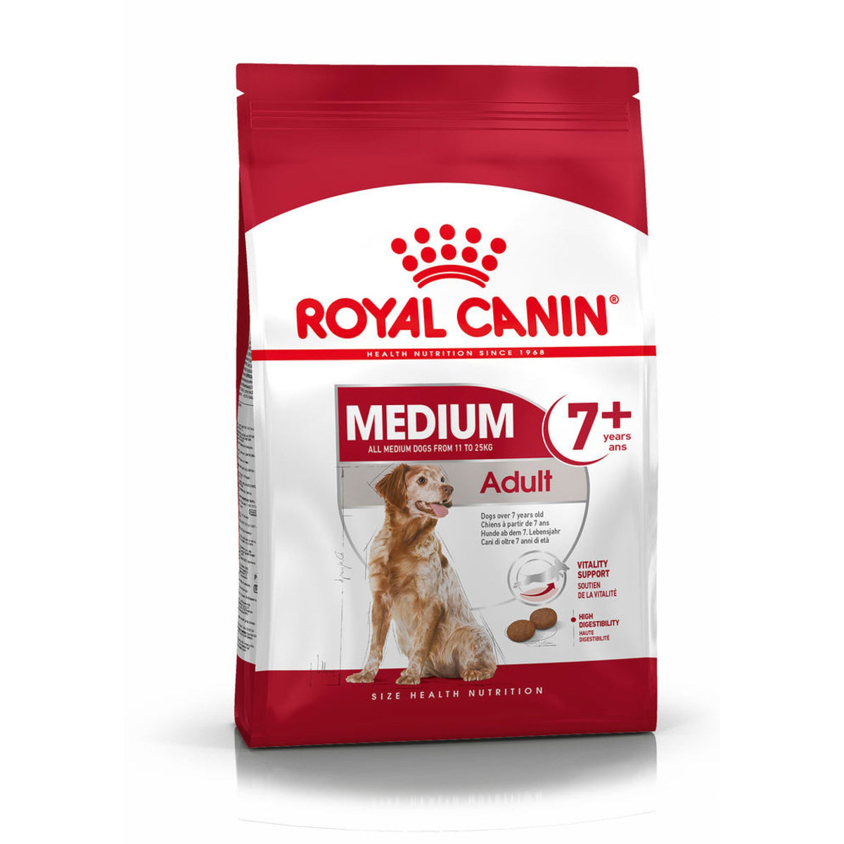 Size Health Nutrition Medium Adult 7+ 4 kg