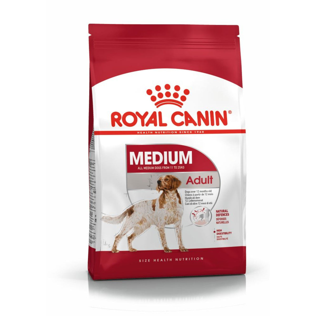 Size Health Nutrition Medium Adult