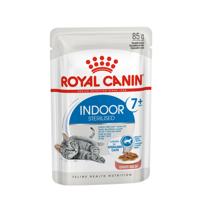 Feline Health Nutrition Indoor 7+ Gravy (Wet Food - Pouches) 12 x 85 g