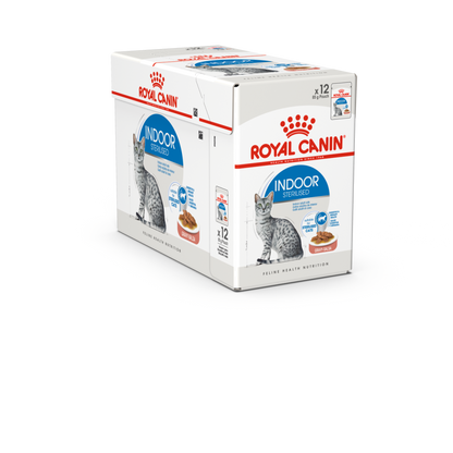 Feline Health Nutrition Indoor Gravy (Wet Food - Pouches) 12 x 85 g