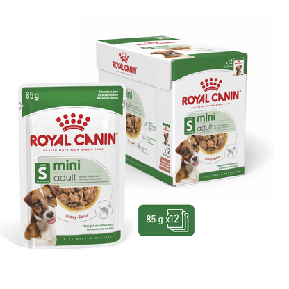 Size Health Nutrition Mini Adult (Wet Food - Pouches) 12 x 85 g - BOX