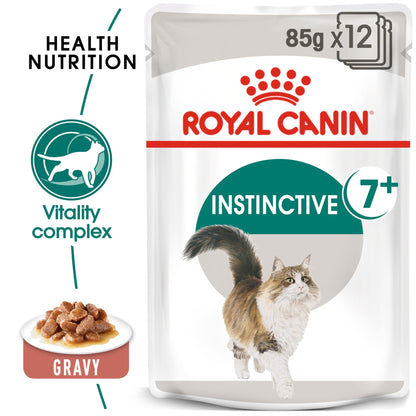 Feline Health Nutrition Instinctive 7+ Gravy (Wet Food - Pouches) 12 x 85 g - BOX