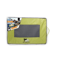 Quick Dry Outdoor Dog Mat Green Medium